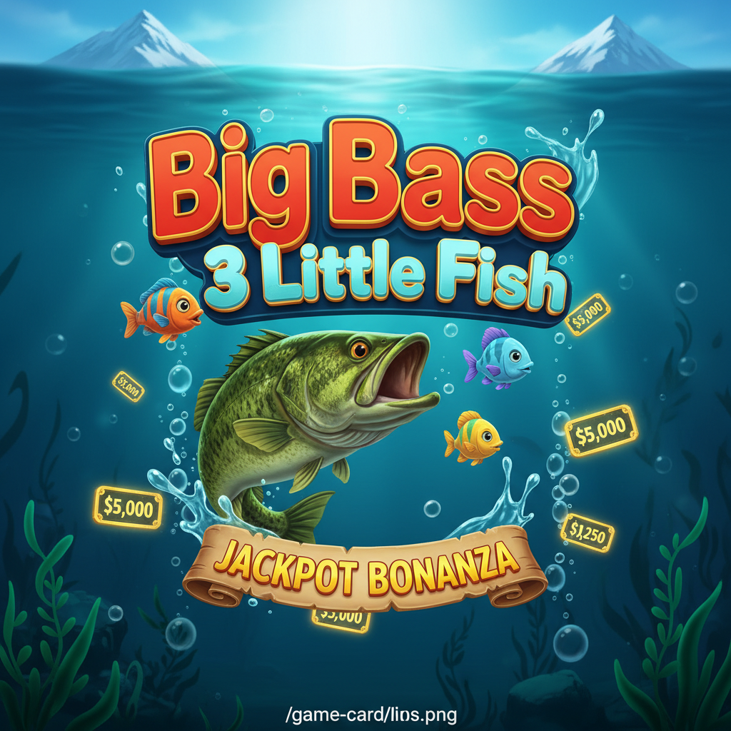 Big Bass 3 Little Fish - Jackpot Bonanza